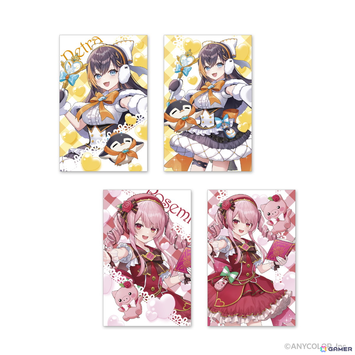 「NIJISANJI EN」に所属する「OBSYDIA」の活動開始4周年を記念したグッズが7月14日13時より予約受付開始!の画像