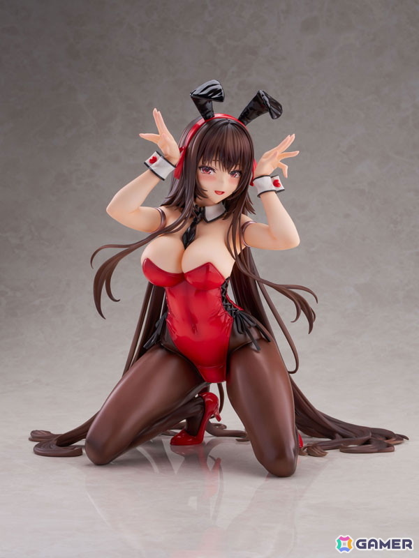 「アマカノ2＋」よりバニースーツ姿の黒姫結灯が1/4スケールで立体化！しなやかなボディラインや艷やかなスーツの質感に注目の画像