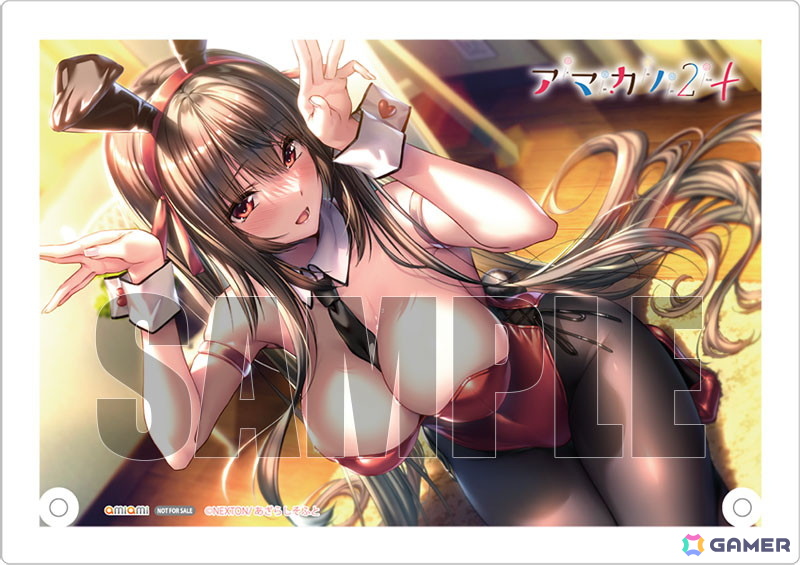 「アマカノ2+」よりバニースーツ姿の黒姫結灯が1/4スケールで立体化!しなやかなボディラインや艷やかなスーツの質感に注目の画像