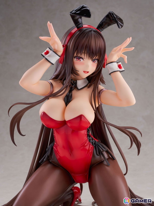 「アマカノ2＋」よりバニースーツ姿の黒姫結灯が1/4スケールで立体化！しなやかなボディラインや艷やかなスーツの質感に注目の画像4