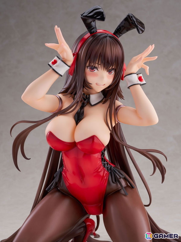 「アマカノ2＋」よりバニースーツ姿の黒姫結灯が1/4スケールで立体化！しなやかなボディラインや艷やかなスーツの質感に注目の画像5