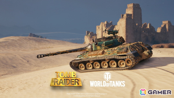 「World ofTanks」にララ・クロフトとデューク ニューケムが参戦！コラボ・バトルパス「ヒーローの軌跡」が登場の画像
