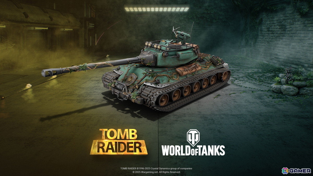 「World ofTanks」にララ・クロフトとデューク ニューケムが参戦！コラボ・バトルパス「ヒーローの軌跡」が登場の画像
