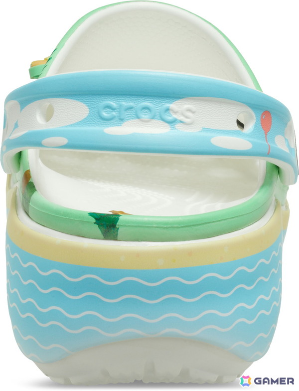 クロックスと「どうぶつの森」が初コラボ！無人島をイメージしたクロッグやたぬきち、とたけけのジビッツチャームなどが登場の画像