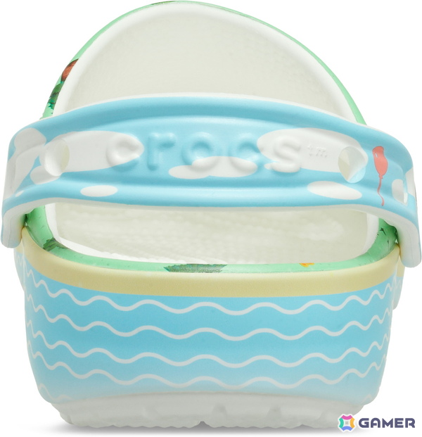 クロックスと「どうぶつの森」が初コラボ！無人島をイメージしたクロッグやたぬきち、とたけけのジビッツチャームなどが登場の画像