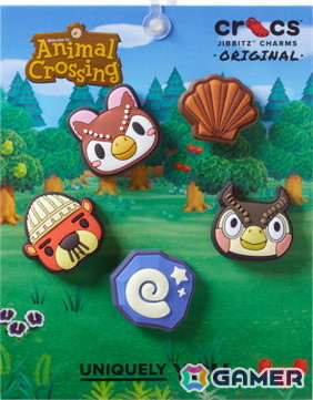 クロックスと「どうぶつの森」が初コラボ!無人島をイメージしたクロッグやたぬきち、とたけけのジビッツチャームなどが登場の画像