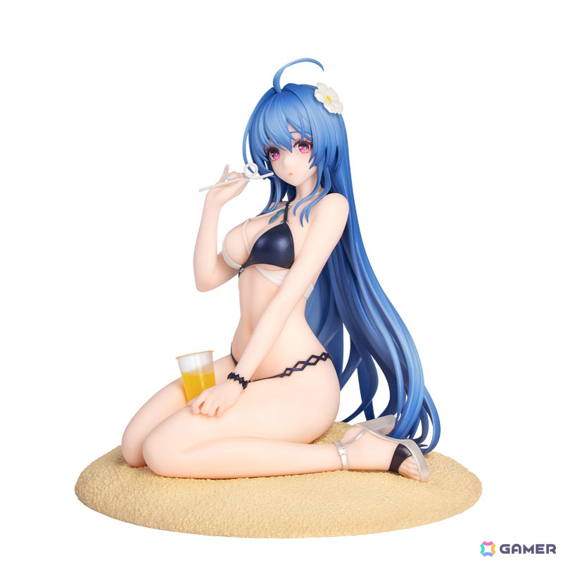 「アズレン」ヘレナが着せ替え“光輝のトライアングルウェーブ”の姿で立体化!パールの質感艶めく水着が繊細なスタイルを引き立てるの画像
