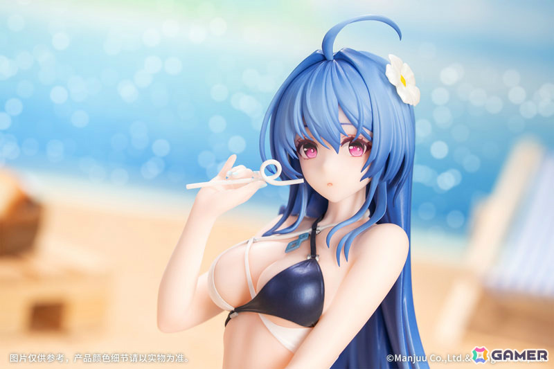 「アズレン」ヘレナが着せ替え“光輝のトライアングルウェーブ”の姿で立体化!パールの質感艶めく水着が繊細なスタイルを引き立てるの画像