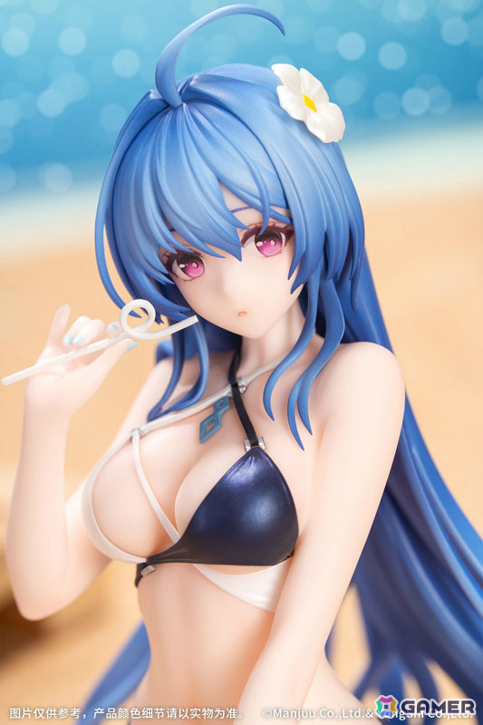 「アズレン」ヘレナが着せ替え“光輝のトライアングルウェーブ”の姿で立体化!パールの質感艶めく水着が繊細なスタイルを引き立てるの画像