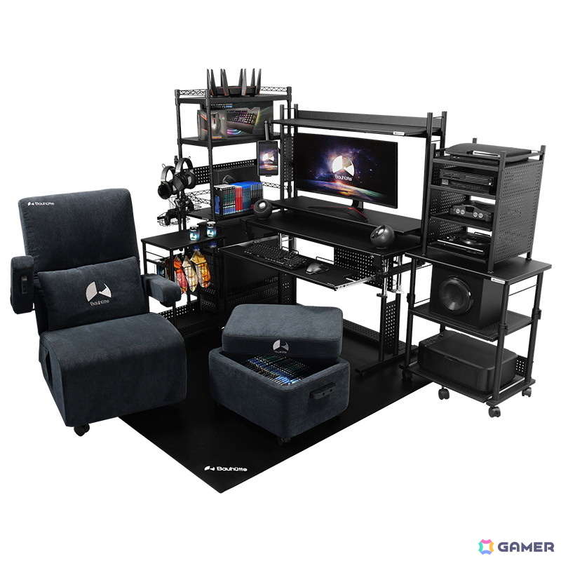 【Amazonプライムデー】バウヒュッテのゲーミング家具が最大30%OFF!寝ながらゲームシステムやゲーミングキャッスル構築のチャンスの画像