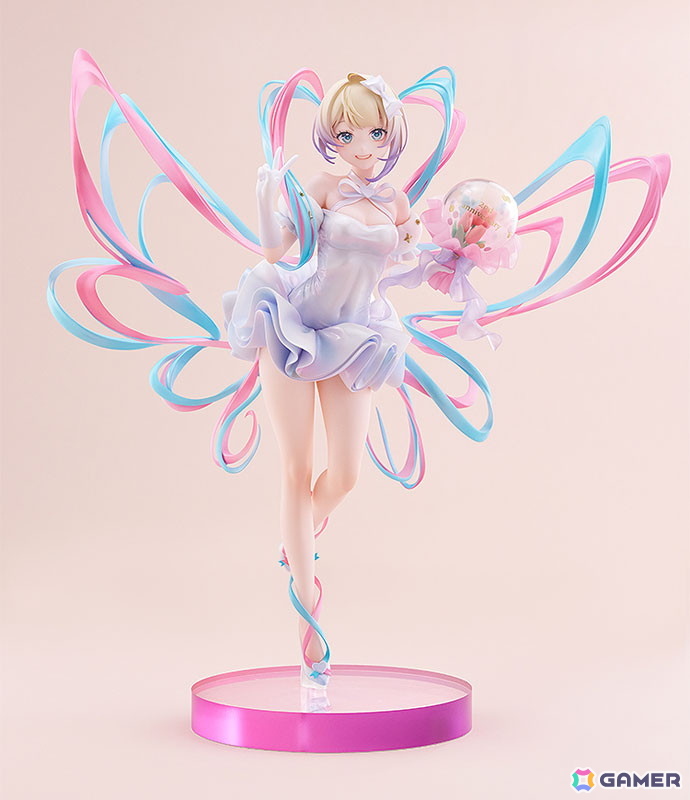 「NEEDY GIRL OVERDOSE」超絶最かわてんしちゃん」が「ニディガ展2」でお披露目したパーティドレス姿のフィギュアで登場！の画像