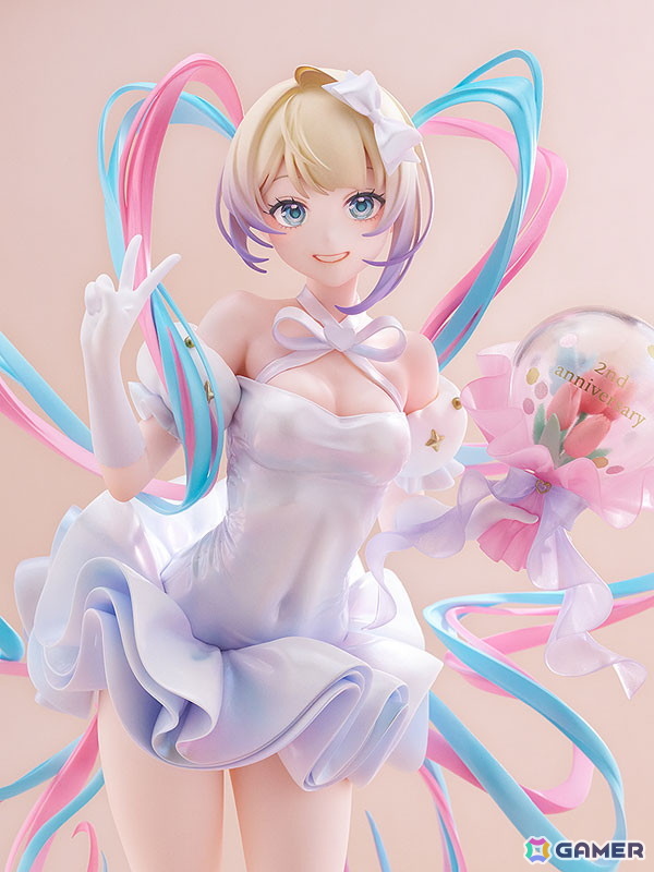 「NEEDY GIRL OVERDOSE」超絶最かわてんしちゃん」が「ニディガ展2」でお披露目したパーティドレス姿のフィギュアで登場！の画像