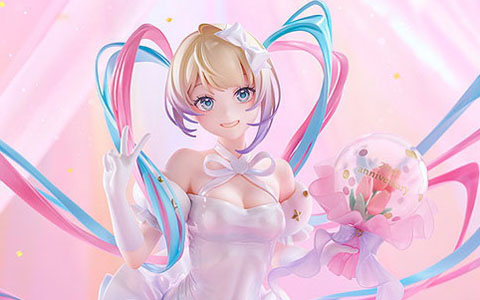 「NEEDY GIRL OVERDOSE」超絶最かわてんしちゃん」が「ニディガ展2」でお披露目したパーティドレス姿のフィギュアで登場！