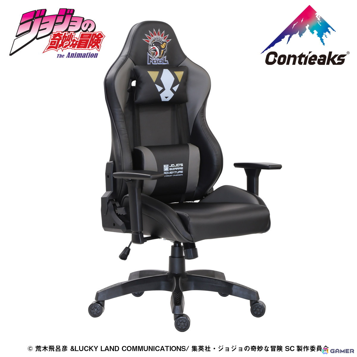 TVアニメ「ジョジョの奇妙な冒険 スターダストクルセイダース」イギーモチーフのゲーミングチェアが登場！の画像2