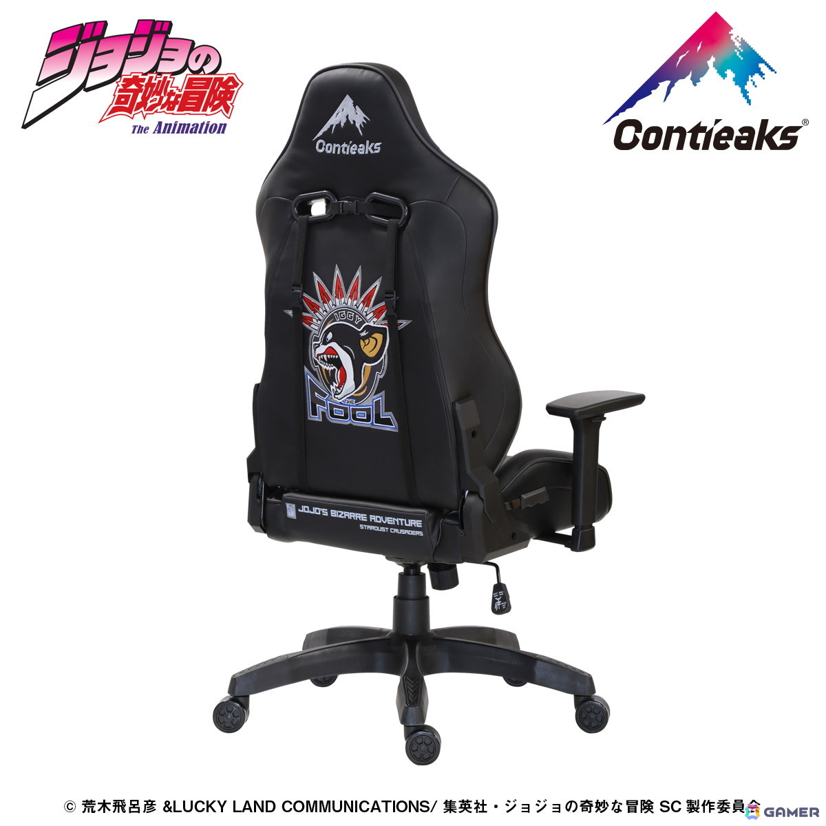 TVアニメ「ジョジョの奇妙な冒険 スターダストクルセイダース」イギーモチーフのゲーミングチェアが登場！の画像3