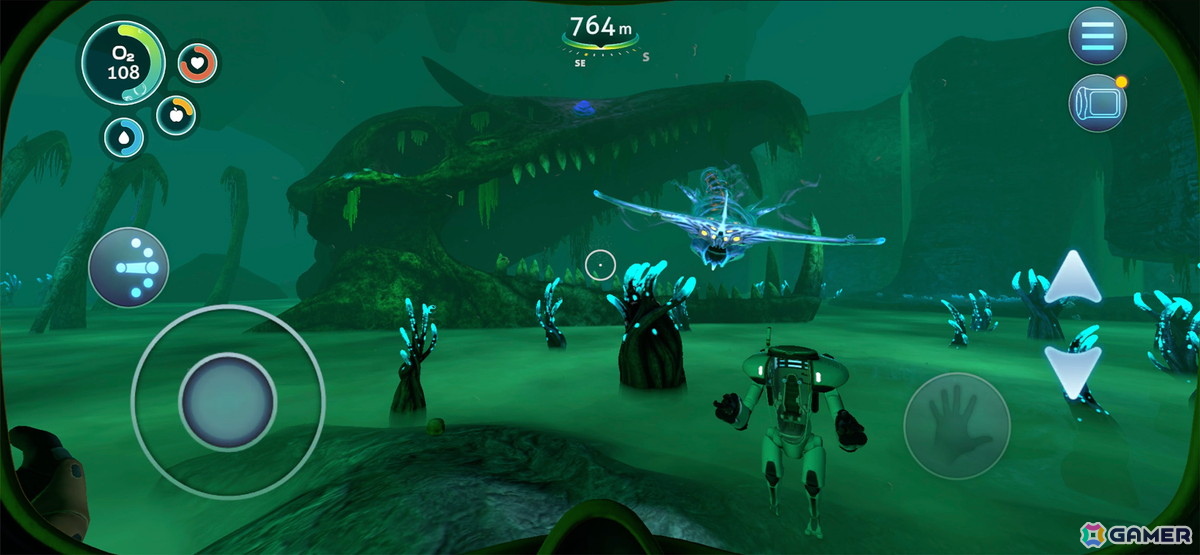 iOS/Android版「Subnautica サブノーティカ」が配信！海洋惑星からの脱出を目指すサバイバルアドベンチャーゲームの画像