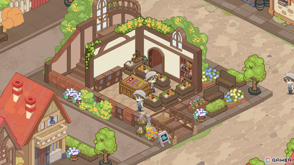 自分だけの錬金工房を発展させる美少女経営シム「夜明けの笛吹き者」Steamページ＆PVが公開！の画像