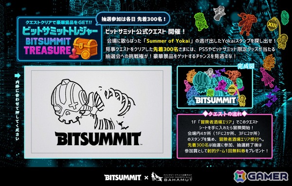「BitSummit the 13th」のフード＆物販エリア情報が公開！先着で抽選に参加できるスタンプラリー企画も実施予定の画像12