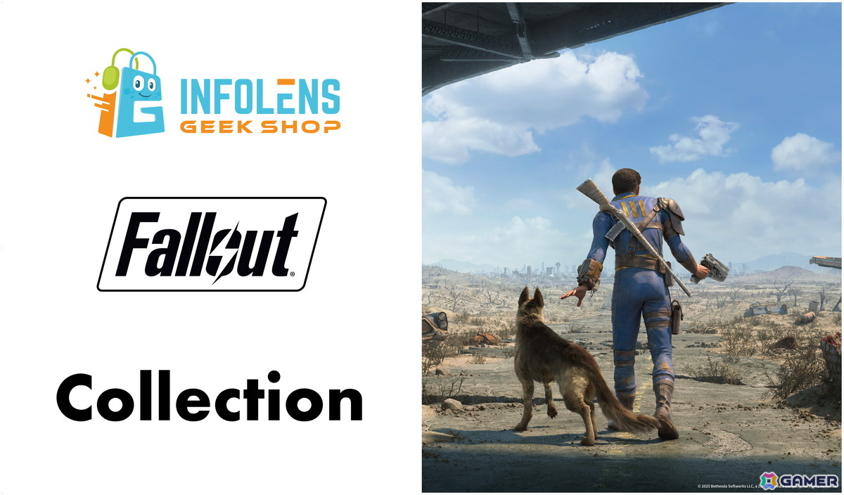 「Fallout」シリーズの商品を取り扱うINFOLENS GEEK SHOPが名古屋と池袋のパルコに7月19日より期間限定で登場！の画像