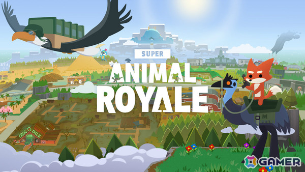64“匹”のプレイヤーで競う弱食強食バトルロイヤル「Super Animal Royale」コンソール版が2025年末にリリース！の画像1