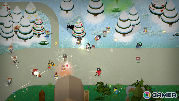 64“匹”のプレイヤーで競う弱食強食バトルロイヤル「Super Animal Royale」コンソール版が2025年末にリリース！の画像