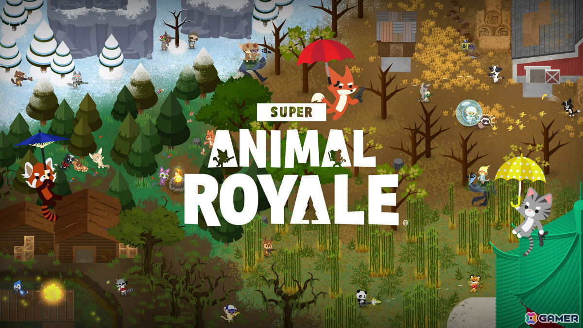 64“匹”のプレイヤーで競う弱食強食バトルロイヤル「Super Animal Royale」コンソール版が2025年末にリリース！の画像