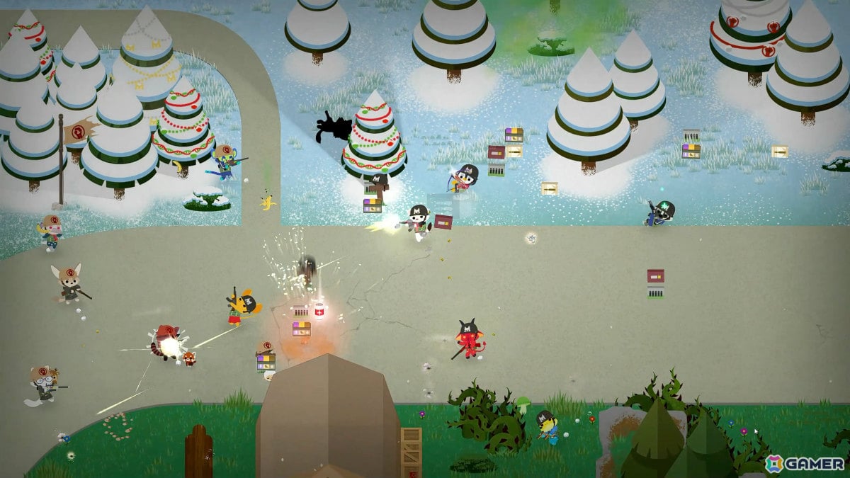 64“匹”のプレイヤーで競う弱食強食バトルロイヤル「Super Animal Royale」コンソール版が2025年末にリリース！の画像38