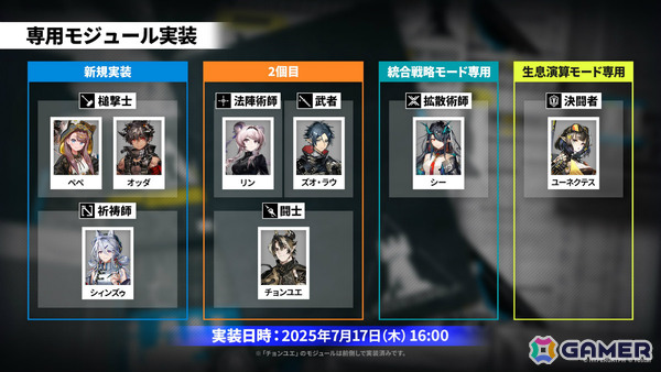 「アークナイツ」ユー（CV：大谷育江）、熾炎ブレイズなどが7月17日に登場！医療部紹介ガイダンスブックや豊島園 庭の湯とのコラボなどゲーム外情報も発表にの画像37