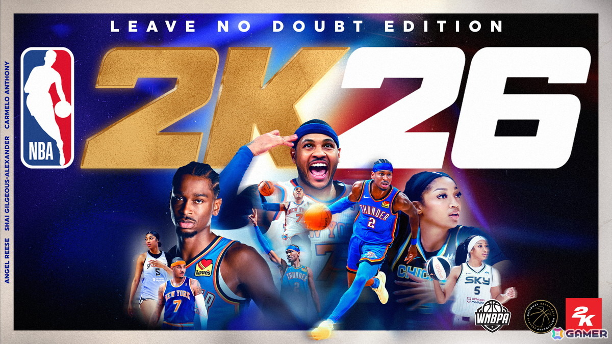「NBA 2K26」が9月5日に発売！通常版のカバーを飾るのは昨季王者のサンダーでシーズンMVPとファイナルMVPを獲得したシェイ・ギルジャス＝アレクサンダー選手の画像