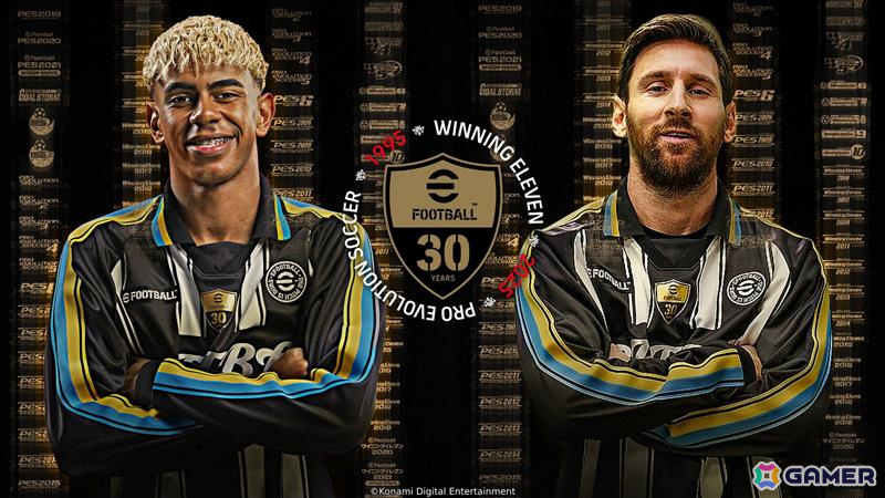 eFootballシリーズ30周年記念ユニフォーム eFootballシリーズ30周年記念ユニフォーム eFootball™ シリーズ