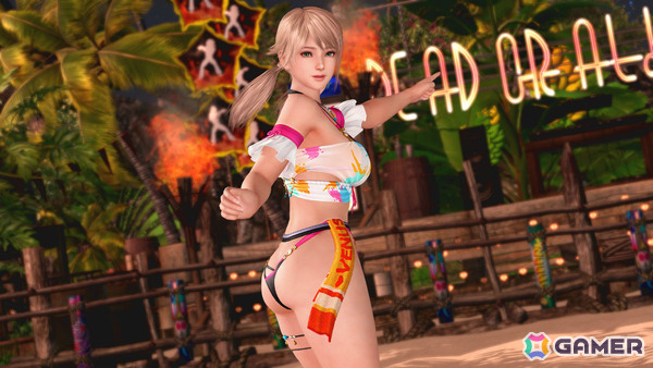 「DEAD OR ALIVE XVV」音楽フェスをイメージしたSSR水着「サマー・アンコール」が登場！なつかしコーデガチャが最大140連無料となるキャンペーンもの画像