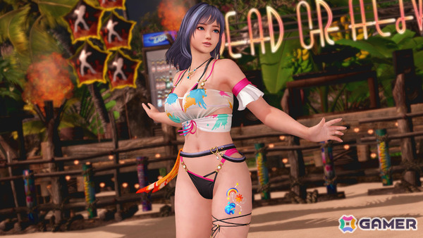 「DEAD OR ALIVE XVV」音楽フェスをイメージしたSSR水着「サマー・アンコール」が登場！なつかしコーデガチャが最大140連無料となるキャンペーンもの画像