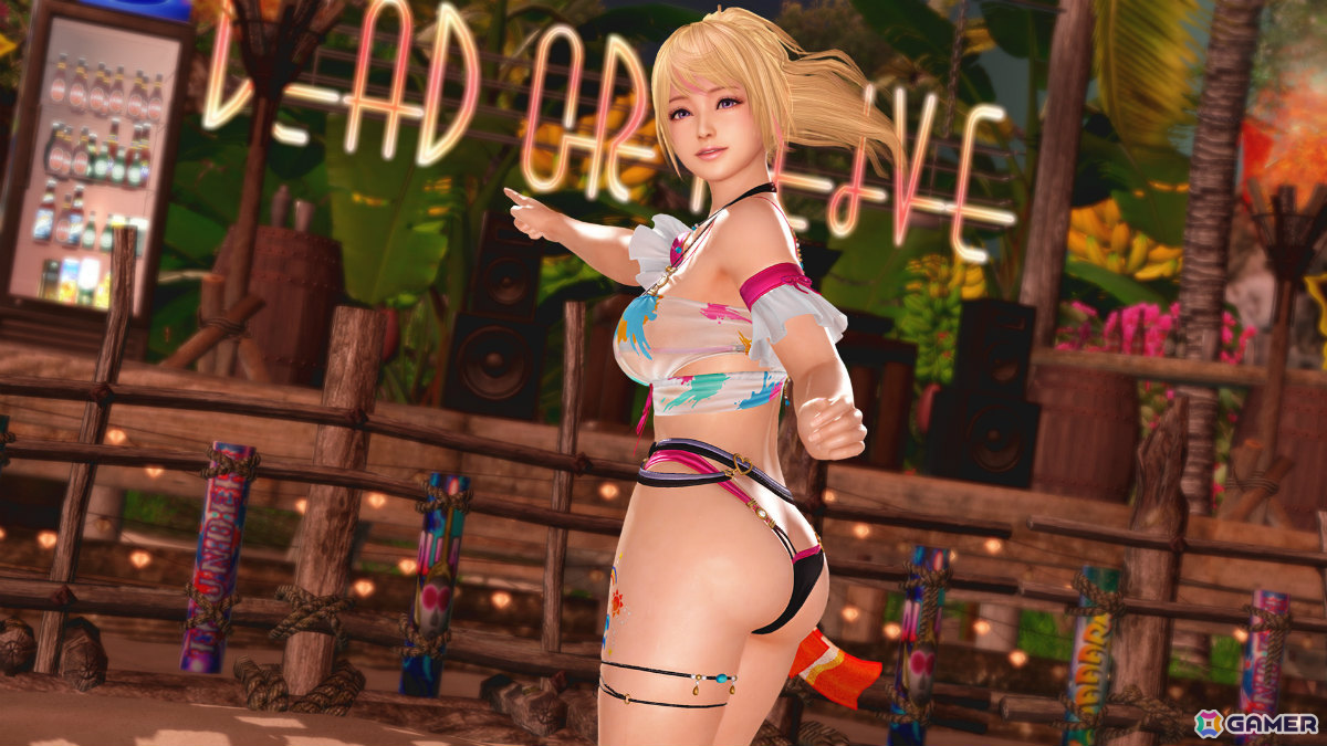 「DEAD OR ALIVE XVV」音楽フェスをイメージしたSSR水着「サマー・アンコール」が登場！なつかしコーデガチャが最大140連無料となるキャンペーンもの画像5