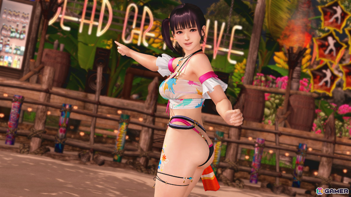 「DEAD OR ALIVE XVV」音楽フェスをイメージしたSSR水着「サマー・アンコール」が登場！なつかしコーデガチャが最大140連無料となるキャンペーンもの画像6
