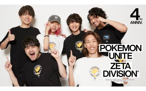 「ZETA DIVISION」×「Pokémon UNITE」のカプセルコレクションが発表！7月11日からのポップアップイベントで先行販売