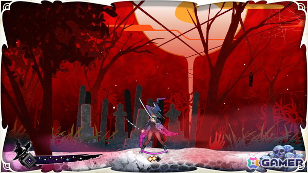 新感覚ガールズスラッシュアクション「魔女ガミ－The Witch of Luludidea－」Switch 2/Switchで10月30日に発売！インティ・クリエイツ30周年記念プロジェクトの画像7