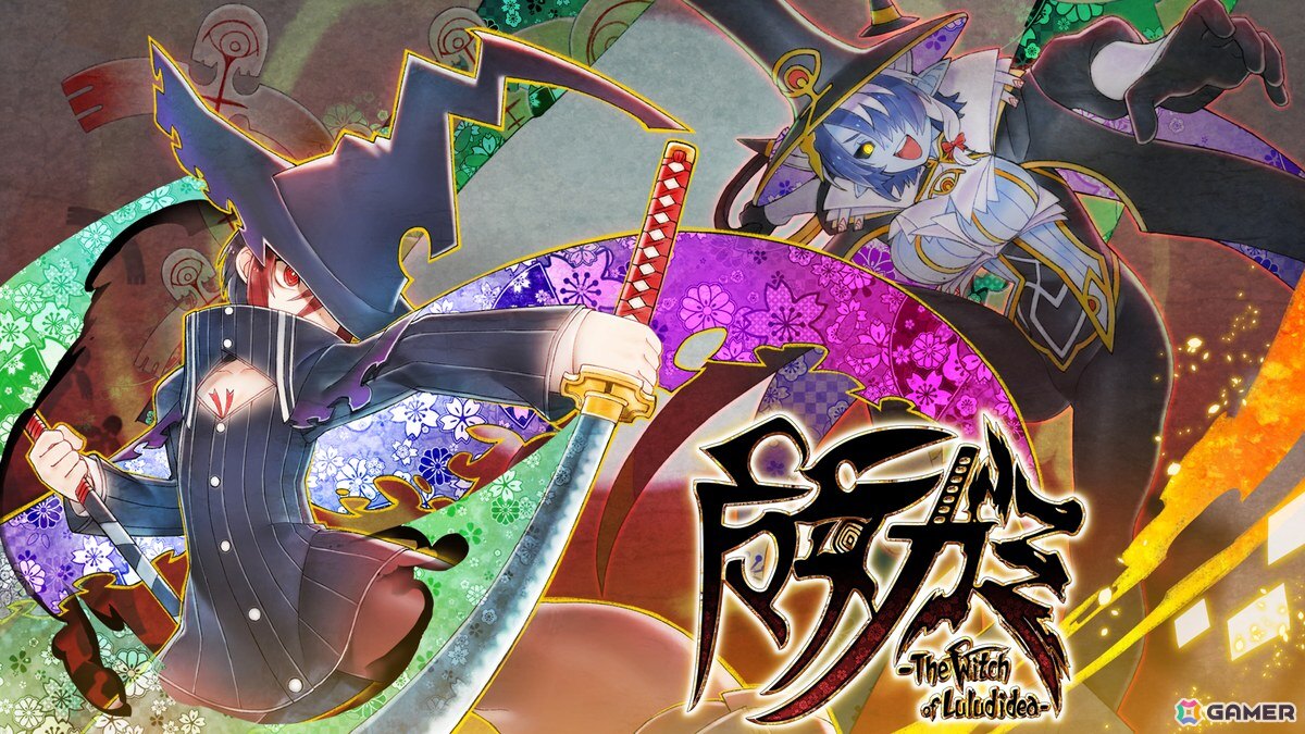 新感覚ガールズスラッシュアクション「魔女ガミ-The Witch of Luludidea-」Switch 2/Switchで10月30日に発売!インティ・クリエイツ30周年記念プロジェクトの画像
