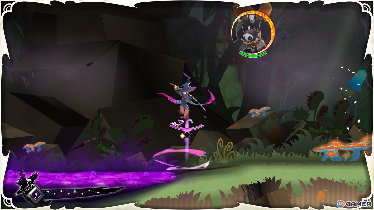 新感覚ガールズスラッシュアクション「魔女ガミ-The Witch of Luludidea-」Switch 2/Switchで10月30日に発売!インティ・クリエイツ30周年記念プロジェクトの画像