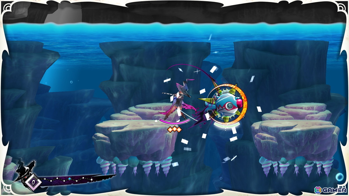 新感覚ガールズスラッシュアクション「魔女ガミ-The Witch of Luludidea-」Switch 2/Switchで10月30日に発売!インティ・クリエイツ30周年記念プロジェクトの画像
