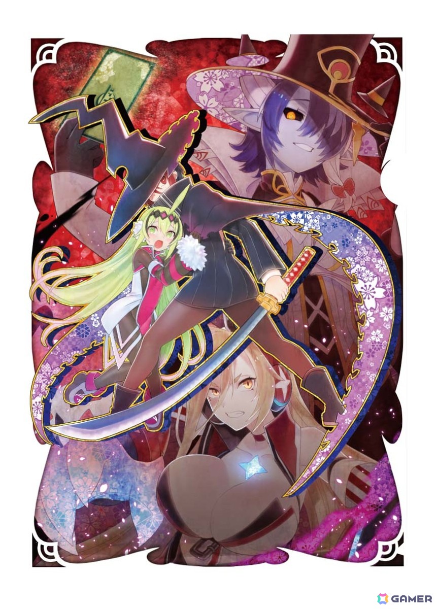 新感覚ガールズスラッシュアクション「魔女ガミ-The Witch of Luludidea-」Switch 2/Switchで10月30日に発売!インティ・クリエイツ30周年記念プロジェクトの画像