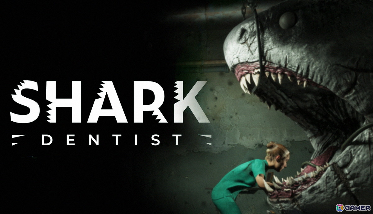 巨大なサメの歯科治療を行うホラーゲーム「Shark Dentist」が発表!一度手が滑ったら全てを失う緊張感あふれるゲームプレイを楽しめるの画像