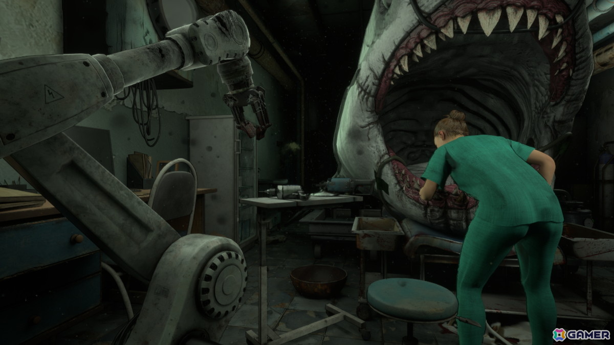 巨大なサメの歯科治療を行うホラーゲーム「Shark Dentist」が発表！一度手が滑ったら全てを失う緊張感あふれるゲームプレイを楽しめるの画像6