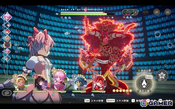 「魔法少女まどか☆マギカ Magia Exedra」のSteam版は7月17日にリリース！キーボード操作や高画質対応もの画像3
