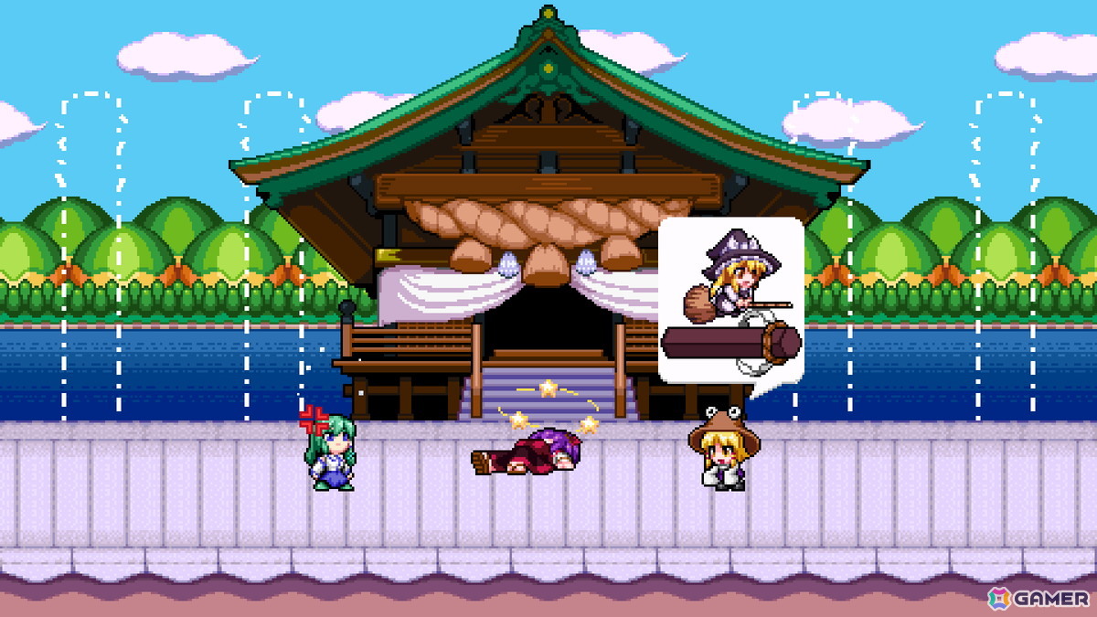 東方二次ドットアクション「東風谷早苗の神風とともに」が発売！東風谷早苗役・白砂沙帆さんの声優色紙プレゼントキャンペーンもの画像4