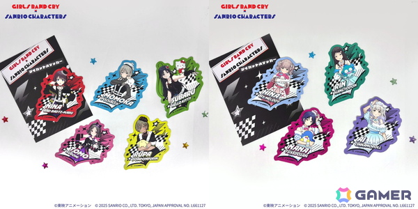 「ガールズバンドクライ×サンリオキャラクターズ」POP-UP SHOPが開催！東映アニメーションオリジナルコラボイラストを使用したグッズが多数登場の画像11