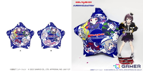 「ガールズバンドクライ×サンリオキャラクターズ」POP-UP SHOPが開催！東映アニメーションオリジナルコラボイラストを使用したグッズが多数登場の画像17