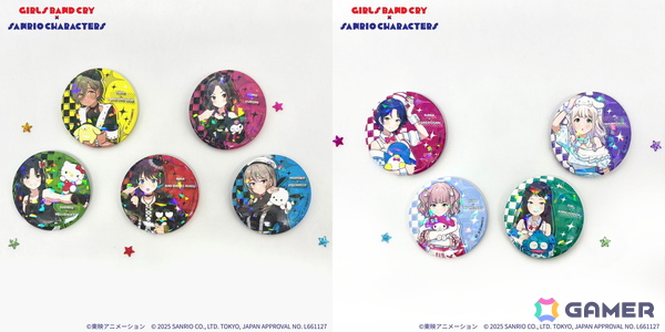 「ガールズバンドクライ×サンリオキャラクターズ」POP-UP SHOPが開催！東映アニメーションオリジナルコラボイラストを使用したグッズが多数登場の画像4