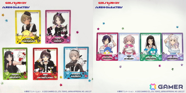 「ガールズバンドクライ×サンリオキャラクターズ」POP-UP SHOPが開催！東映アニメーションオリジナルコラボイラストを使用したグッズが多数登場の画像6