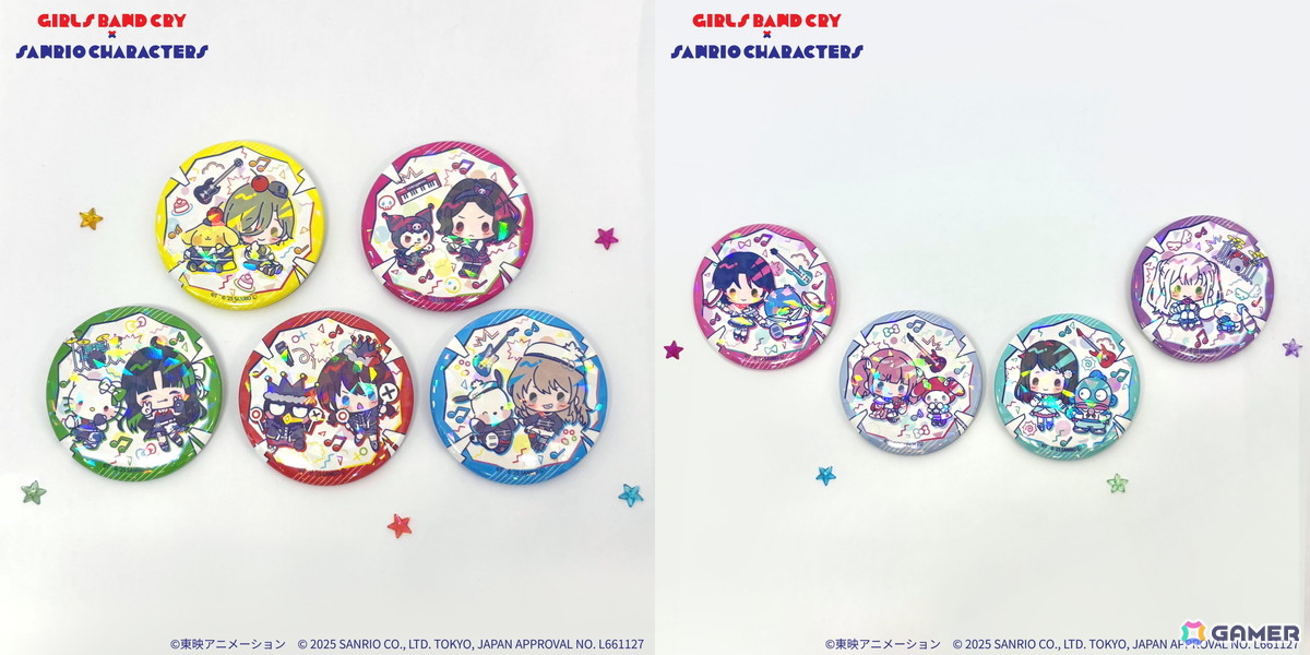 「ガールズバンドクライ×サンリオキャラクターズ」POP-UP SHOPが開催!東映アニメーションオリジナルコラボイラストを使用したグッズが多数登場の画像