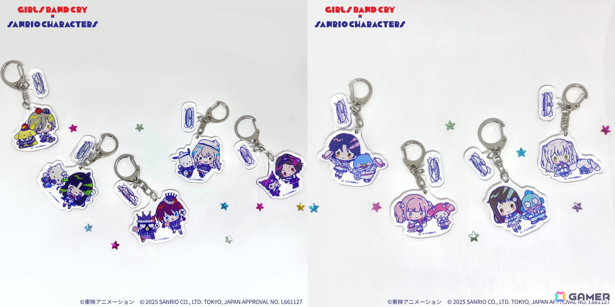 「ガールズバンドクライ×サンリオキャラクターズ」POP-UP SHOPが開催!東映アニメーションオリジナルコラボイラストを使用したグッズが多数登場の画像